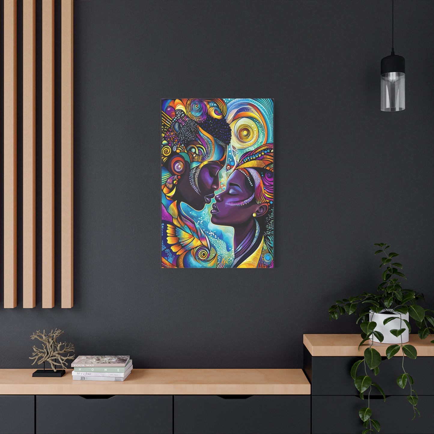 ThurmanatorX Art | Stargazer’s Embrace | Aphrochrysalis | Matte Canvas, Stretched, 1.25"