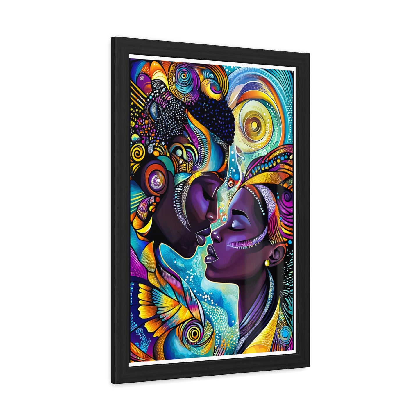 ThurmanatorX Art | Stargazer’s Embrace | Aphrochrysalis | Framed Poster Print