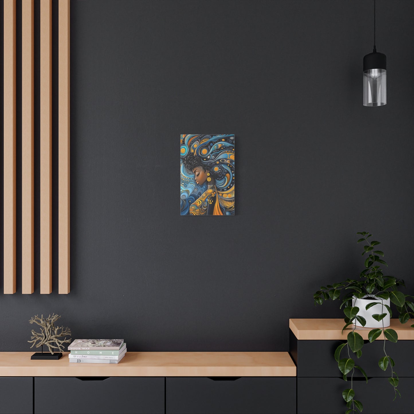 ThurmanatorX Art | The Alchemy of Her Thought | Aphrochrysalis | Matte Canvas, Stretched, 1.25"