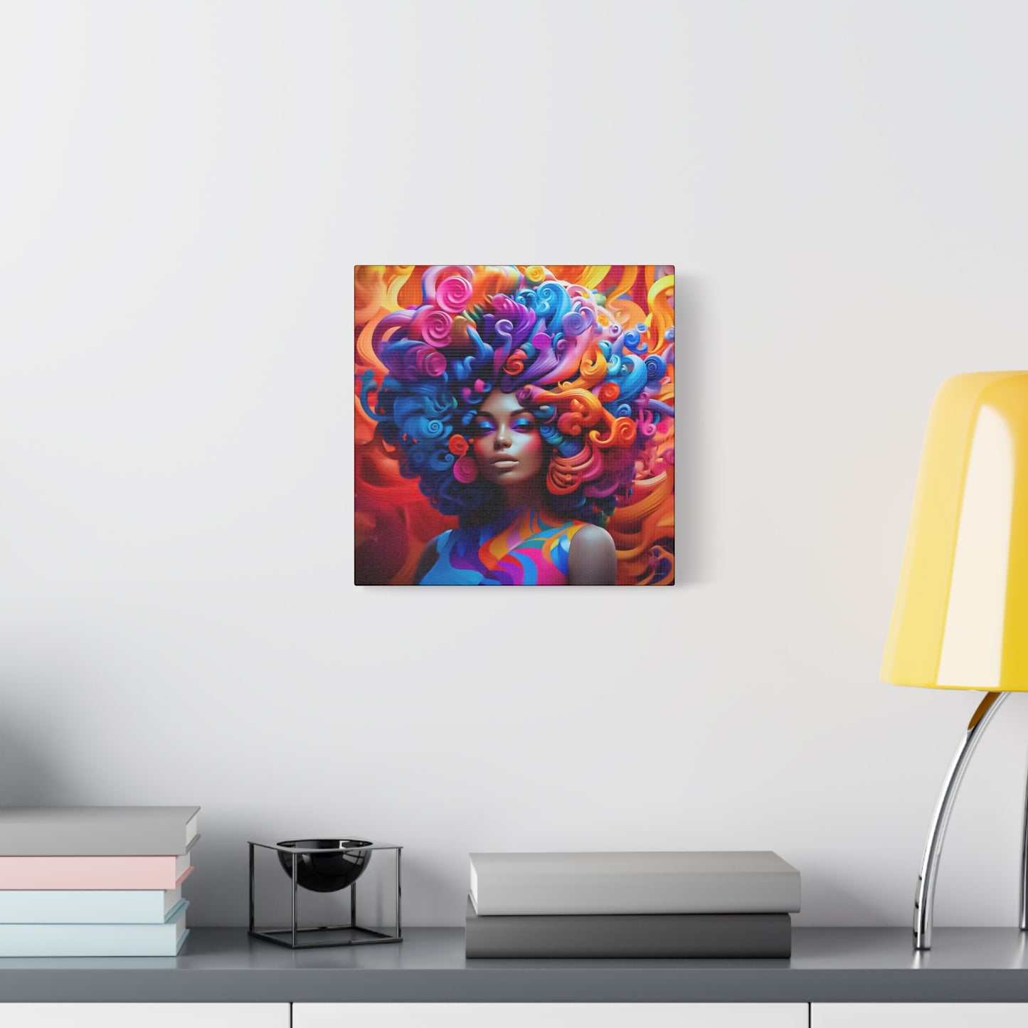 ThurmanatorX Art | Chaos in Full Bloom | Aphroeclectix | Matte Canvas Print
