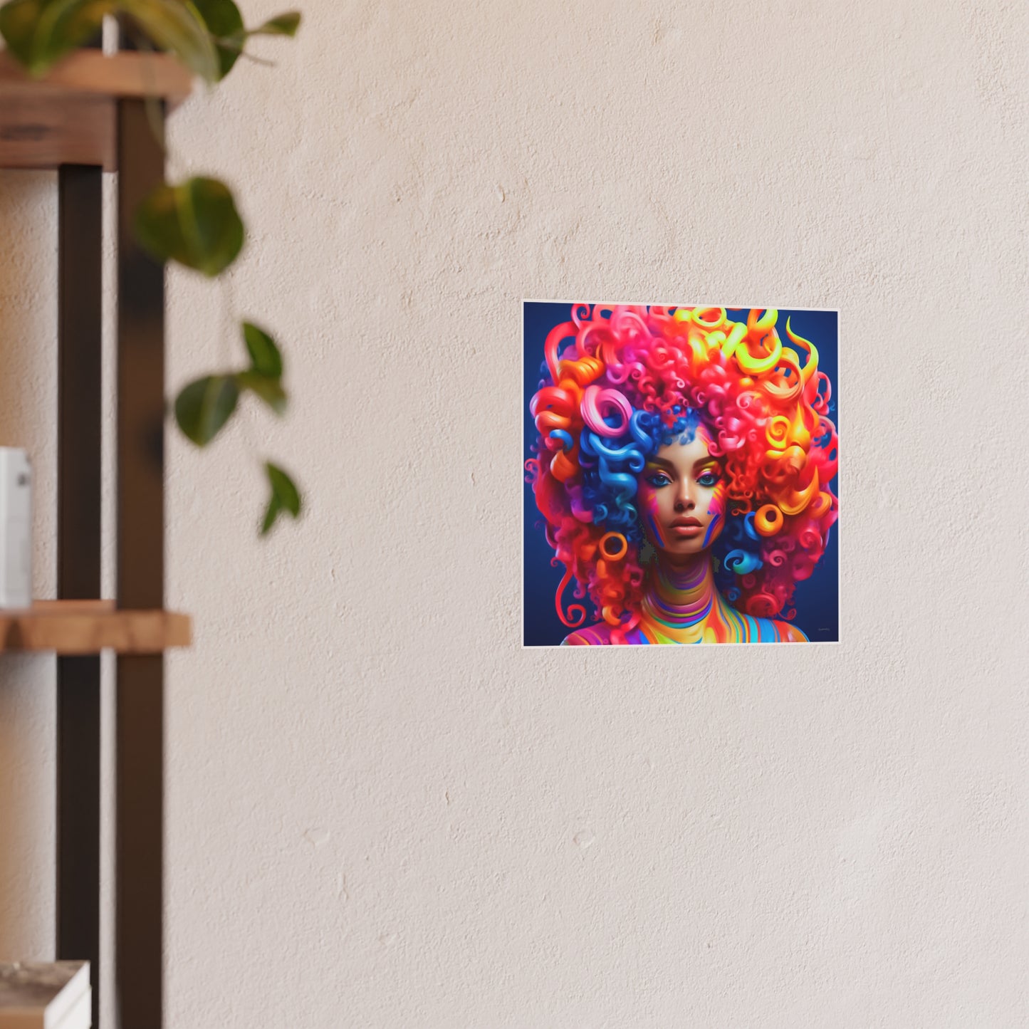 ThurmanatorX Art | PetalFury Oracle | Aphrochrysalis | Satin Wall Art Print