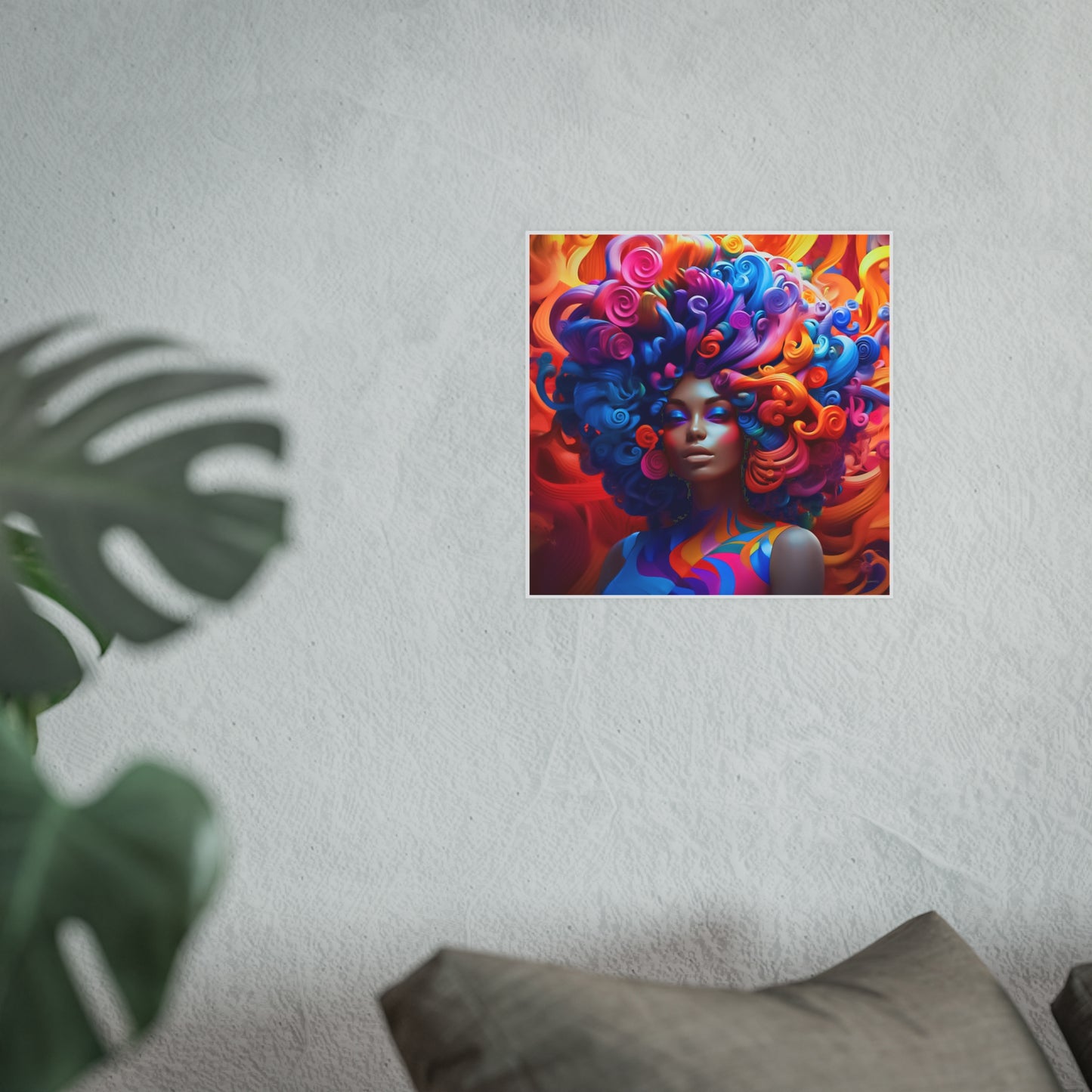 ThurmanatorX Art | Bloomtide Reign | Aphrochrysalis | Satin Wall Art Print