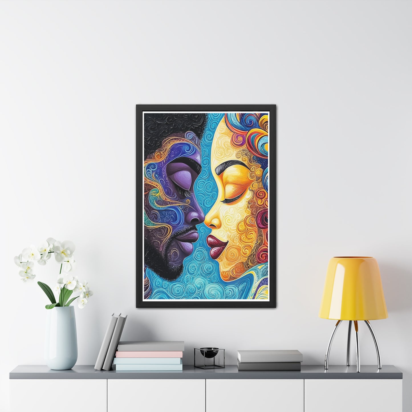 ThurmanatorX Art | She Who Sees Light | Aphrochrysalis | Framed Poster Print
