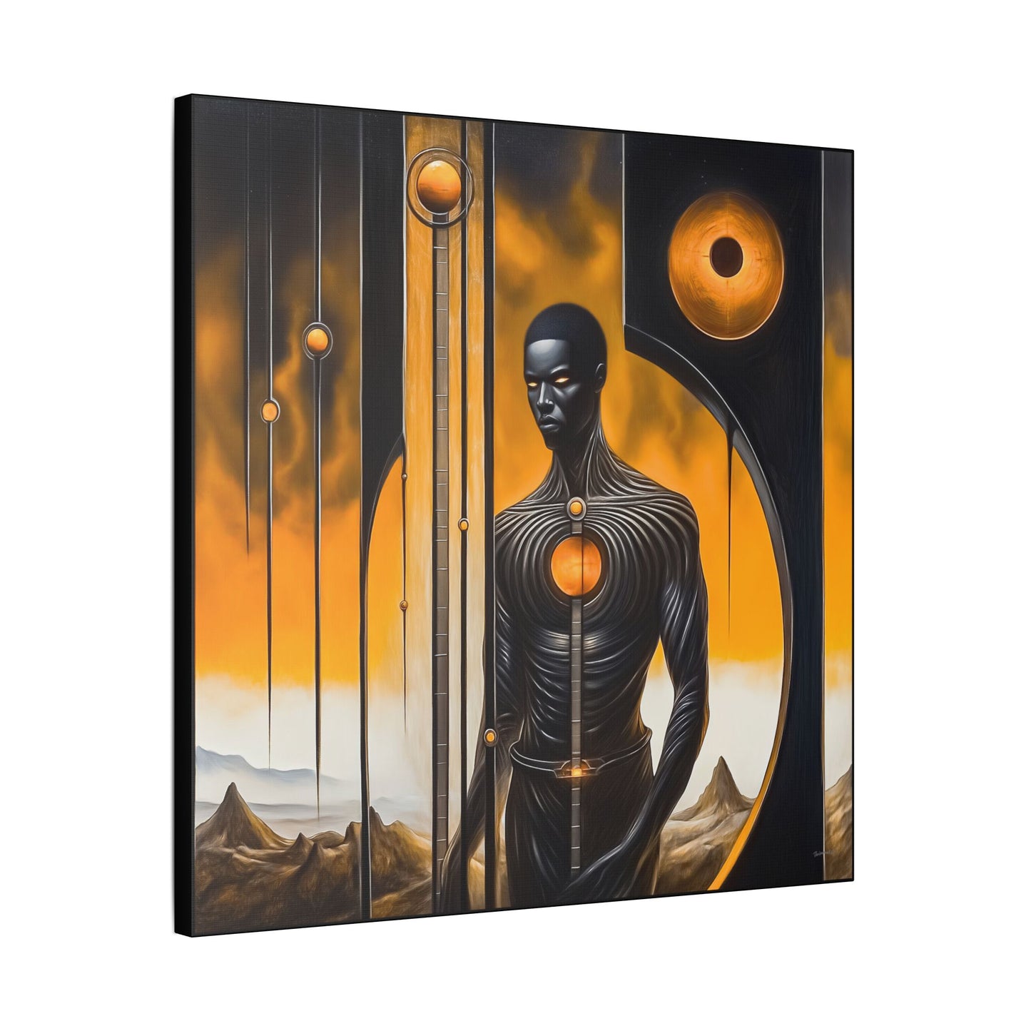 ThurmanatorX Art | Korah’s Loop | AphrodisiDark | Satin Canvas Art Print