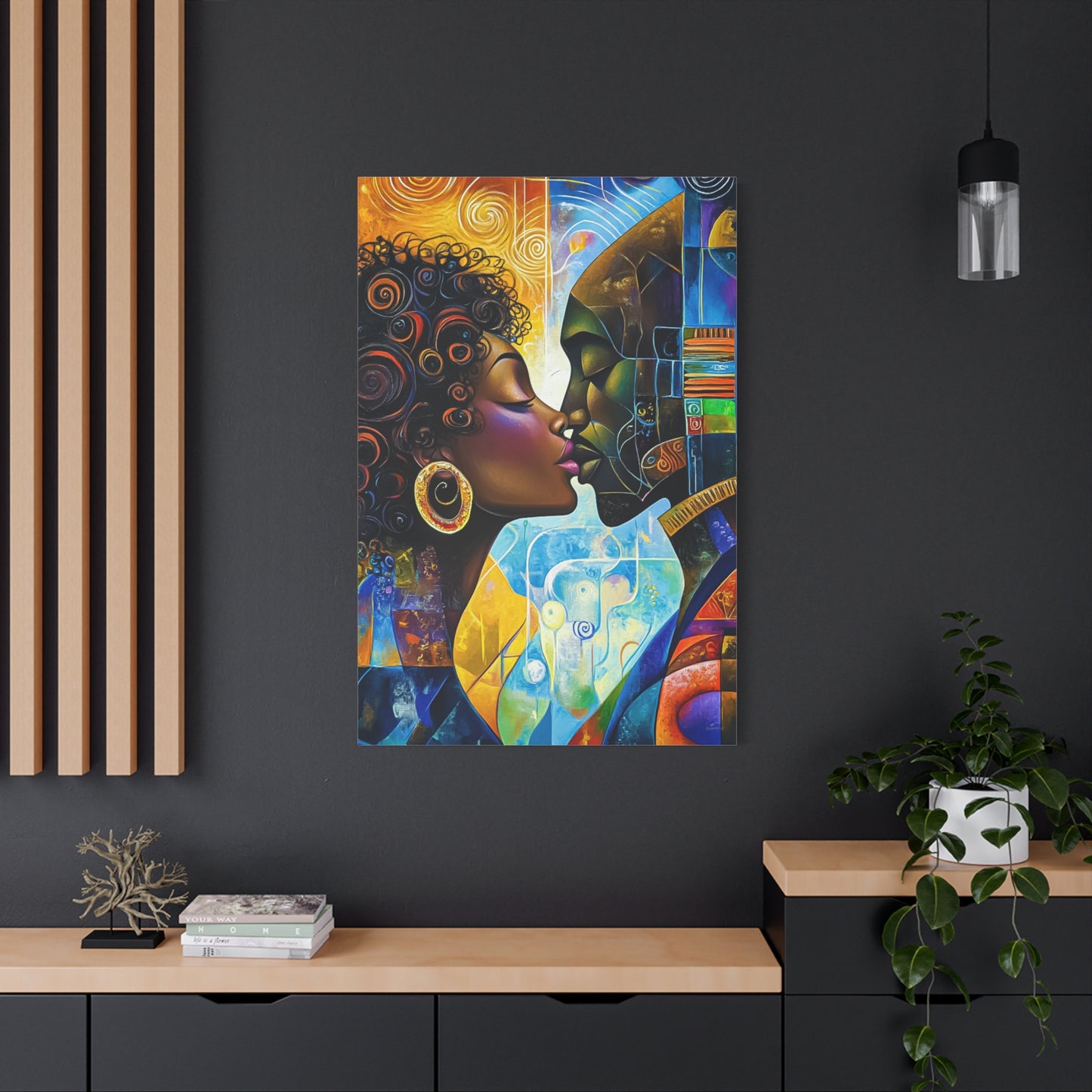 ThurmanatorX Art | Crystals of the City Sun | Aphrochrysalis | Matte Canvas, Stretched, 1.25"