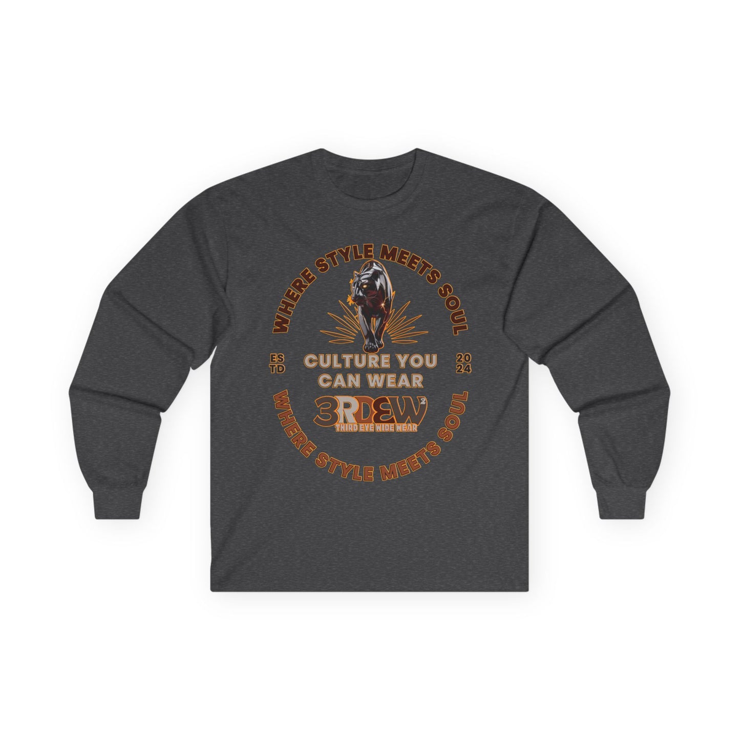 3RDEW² | Where Style Meets Soul | Third Eye Wide Wear | Unisex Ultra Cotton Long Sleeve Tee