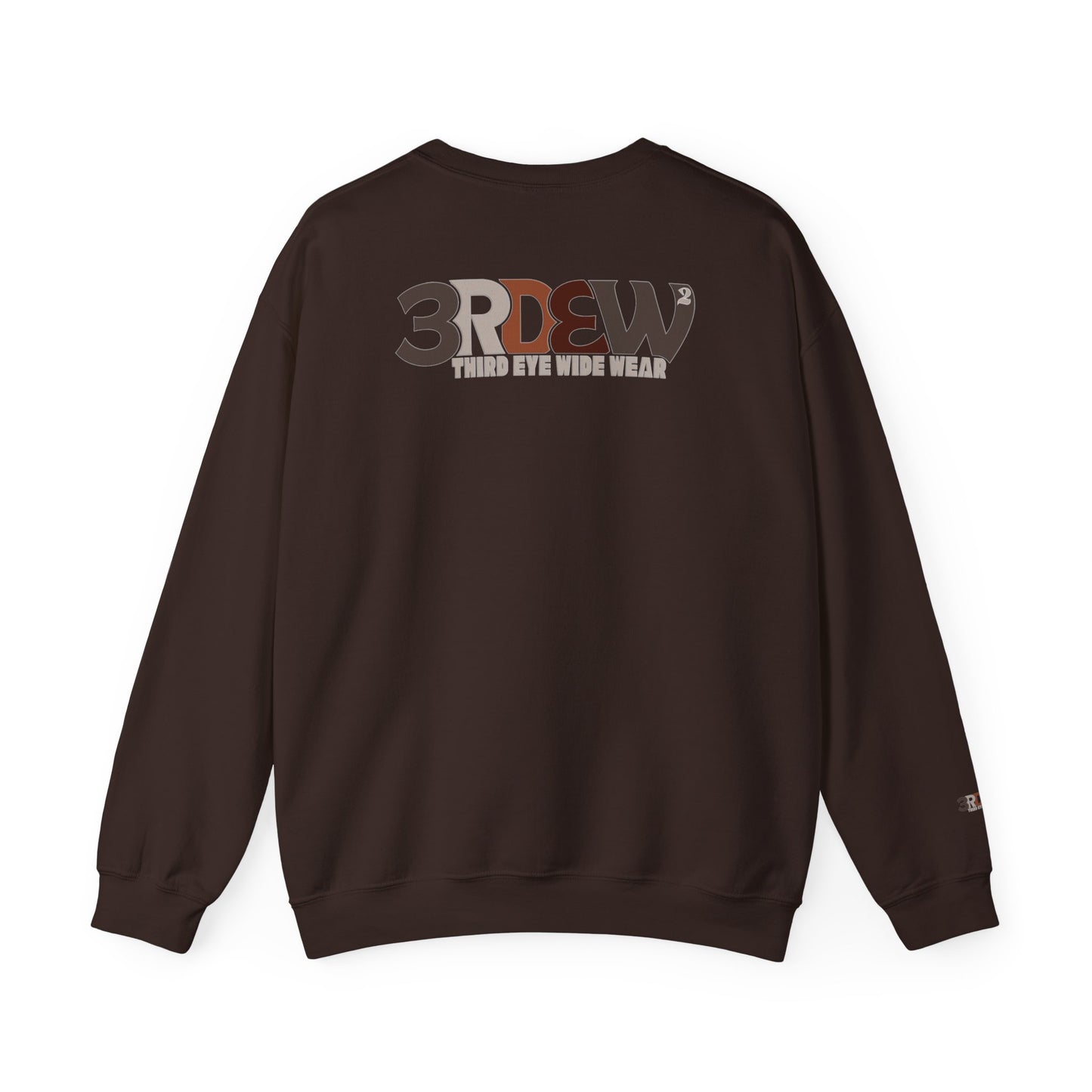 3RDEW² Unisex Sweatshirt – Afro-Abstract Streetwear by ThurmanatorX | Cozy Layer for Elevated Everyday Style