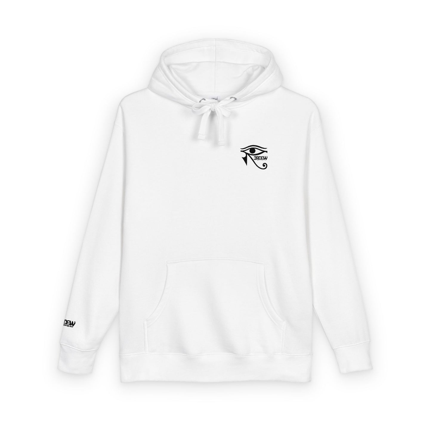 3RDEW² Vision Hoodie | Unisex Fleece | Third Eye Minimalist Design | Conscious Comfort for Every Day & Divine Moments