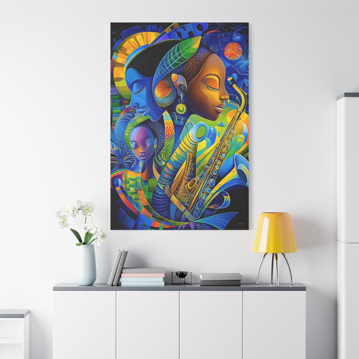 ThurmanatorX Art | Beyond Her Orbit | Aphrochrysalis | Matte Canvas, Stretched, 1.25"