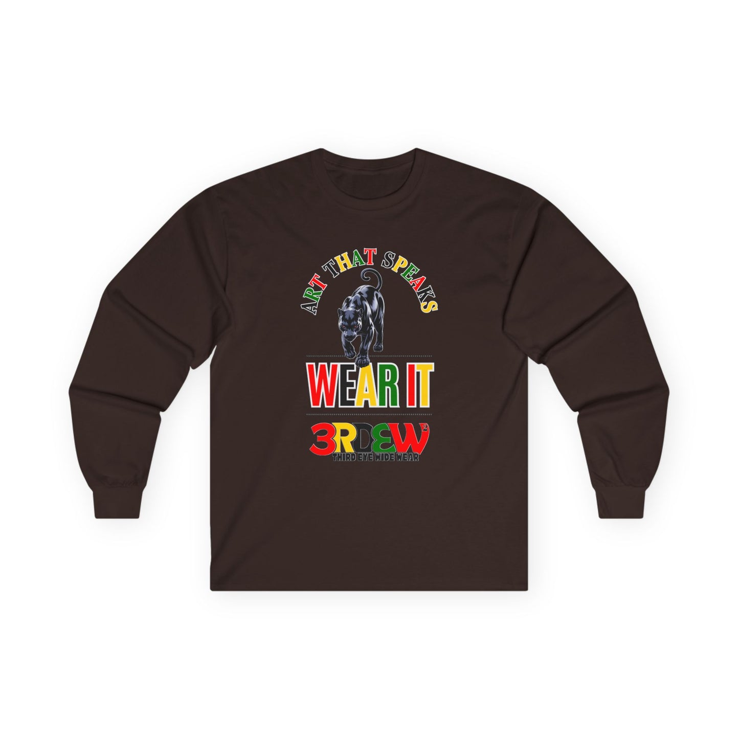 3RDEW² | Art That Speaks - Wear It | Third Eye Wide Wear | Unisex Ultra Cotton Long Sleeve Tee