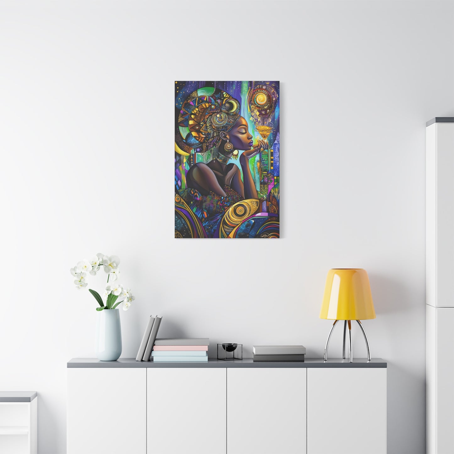ThurmanatorX Art | The Prayer of Her Light | Aphrochrysalis | Matte Canvas, Stretched, 1.25"