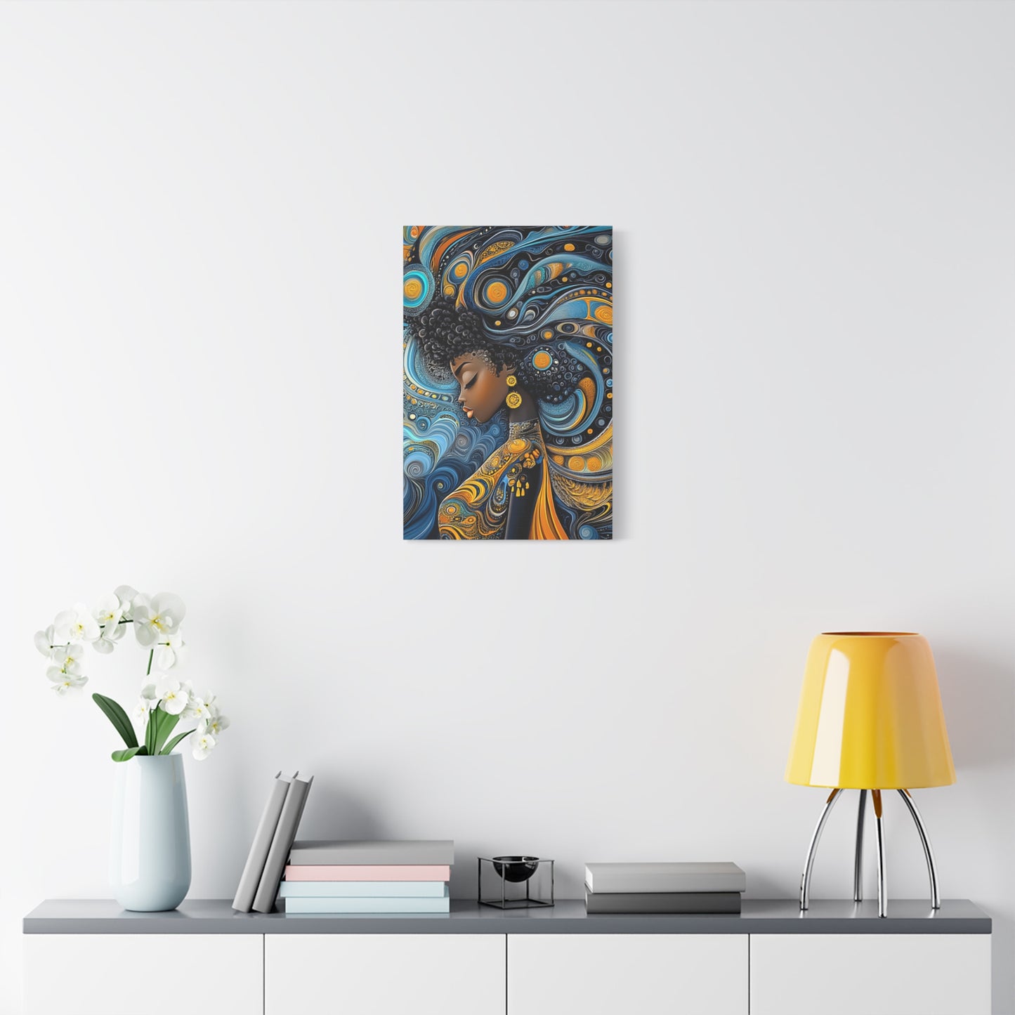 ThurmanatorX Art | The Alchemy of Her Thought | Aphrochrysalis | Matte Canvas, Stretched, 1.25"