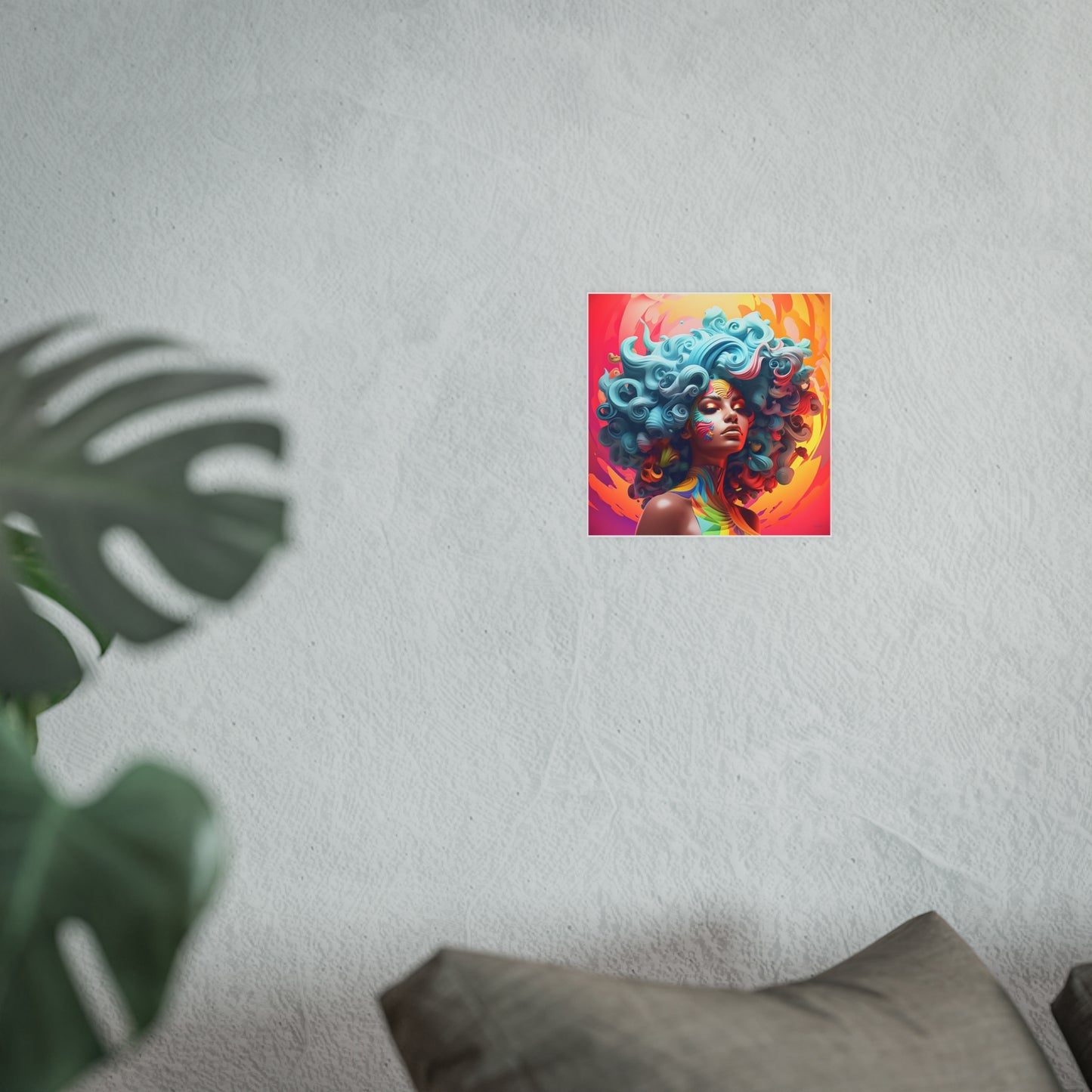 ThurmanatorX Art | Radiant Coil Ascension | Aphrochrysalis | Satin Wall Art Print