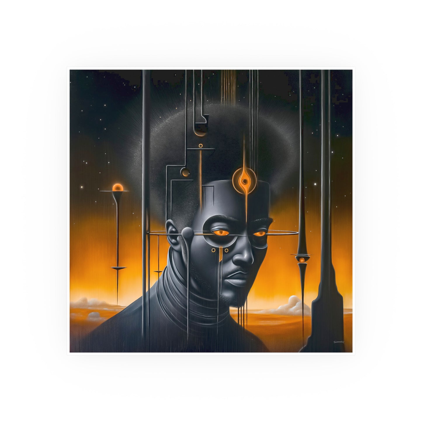 ThurmanatorX Art | Zyrenna | AphrodisiDark | Satin Wall Art Prints