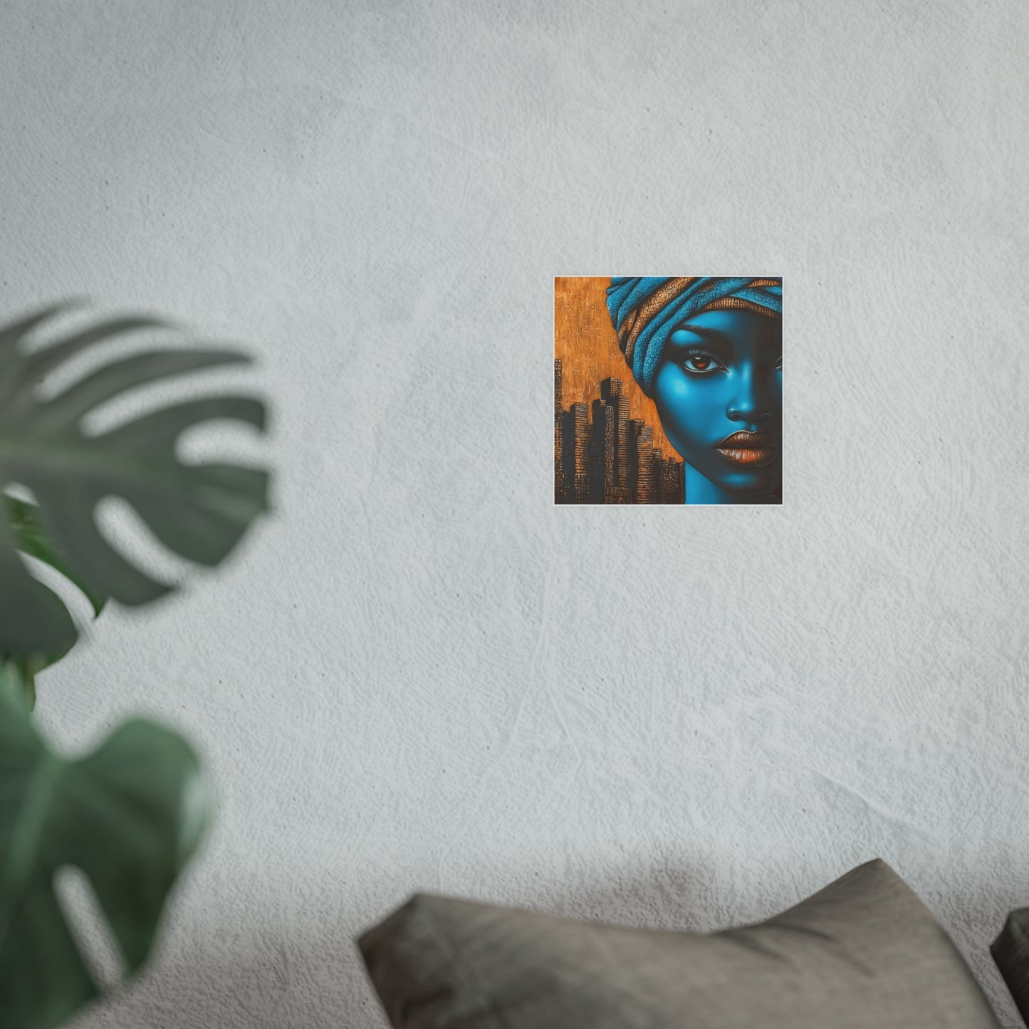 ThurmanatorX Art | Turban Queen 2099 | Aphrochrysalis | Satin Wall Art Print