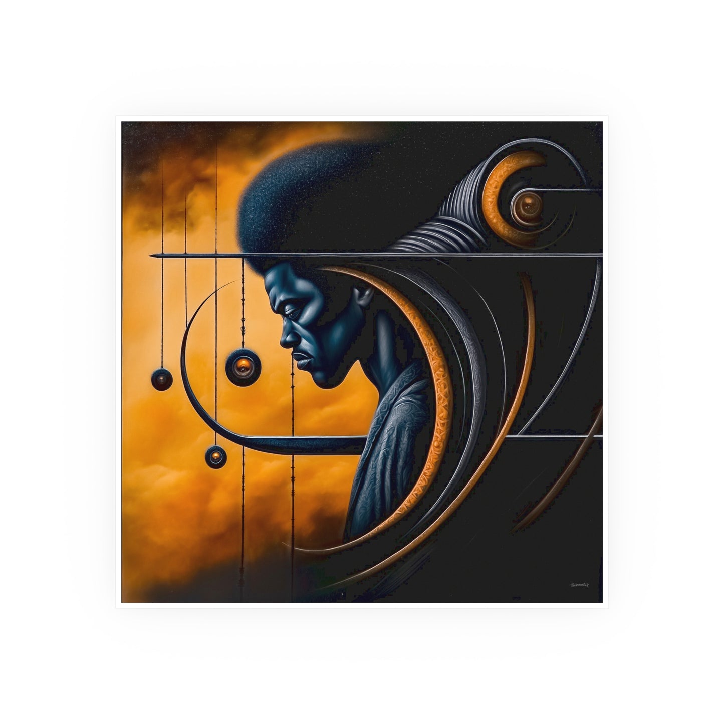 ThurmanatorX Art | Nyxroot | AphrodisiDark | Satin Wall Art Prints