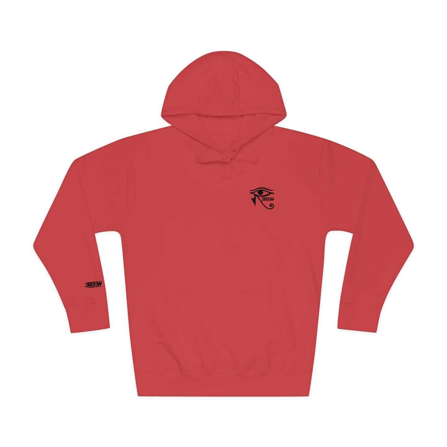 3RDEW² Vision Hoodie | Unisex Fleece | Third Eye Minimalist Design | Conscious Comfort for Every Day & Divine Moments