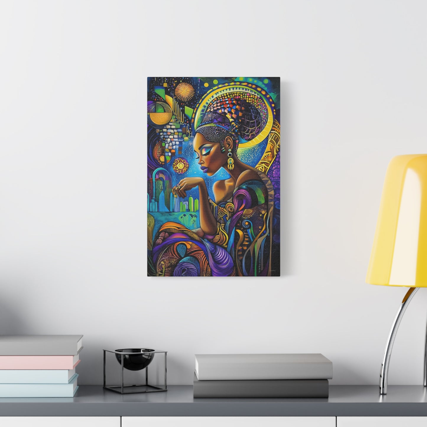 ThurmanatorX Art | Solar Bloom | Aphrochrysalis | Matte Canvas, Stretched, 1.25"