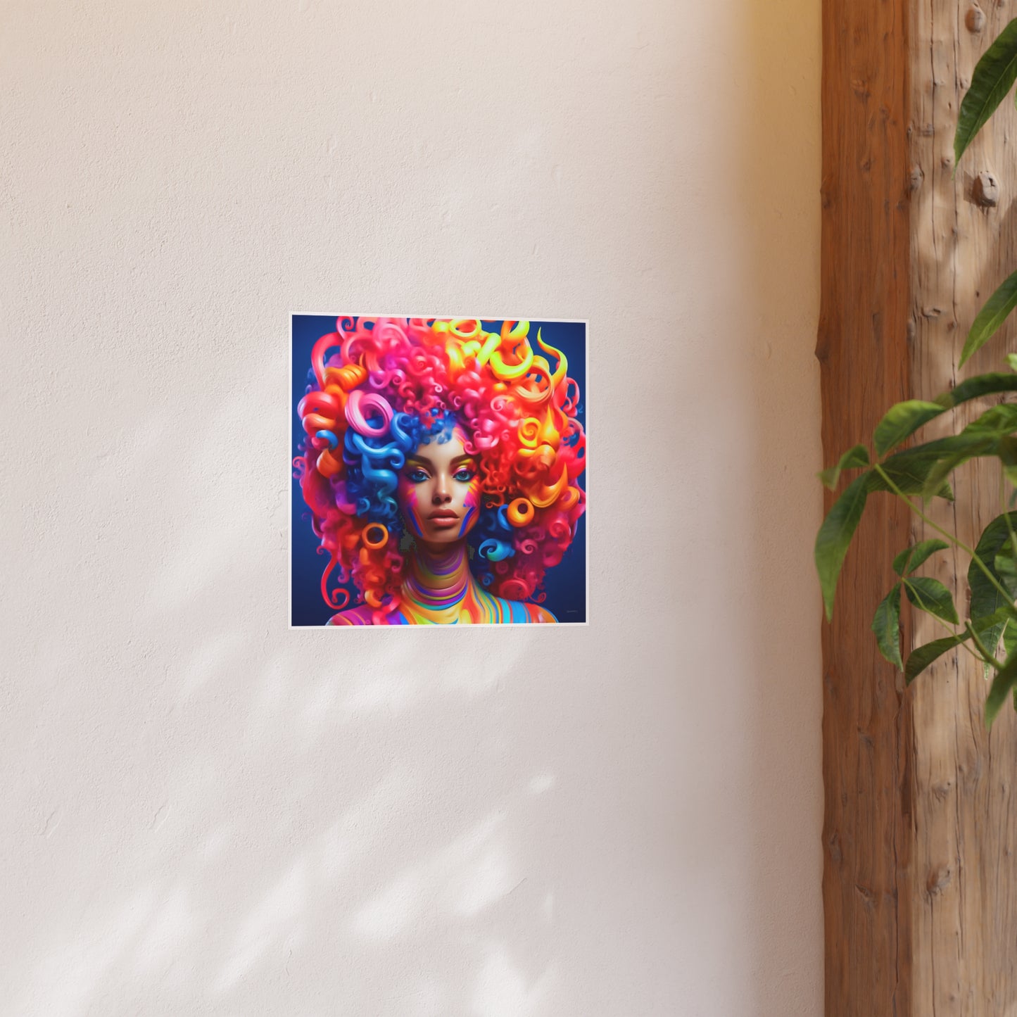 ThurmanatorX Art | PetalFury Oracle | Aphrochrysalis | Satin Wall Art Print