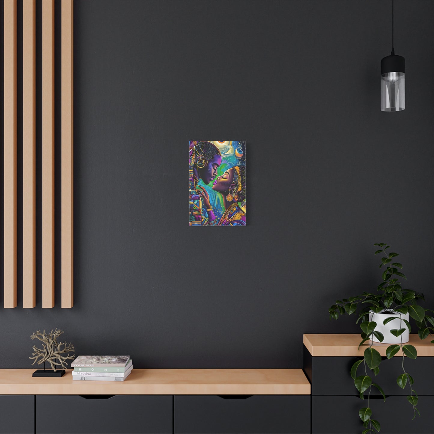 ThurmanatorX Art | Moonlight Mindscape | Aphrochrysalis | Matte Canvas, Stretched, 1.25"