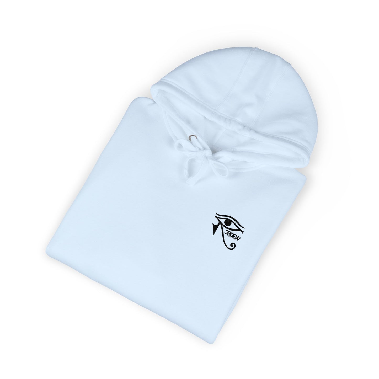 3RDEW² Vision Hoodie | Unisex Fleece | Third Eye Minimalist Design | Conscious Comfort for Every Day & Divine Moments