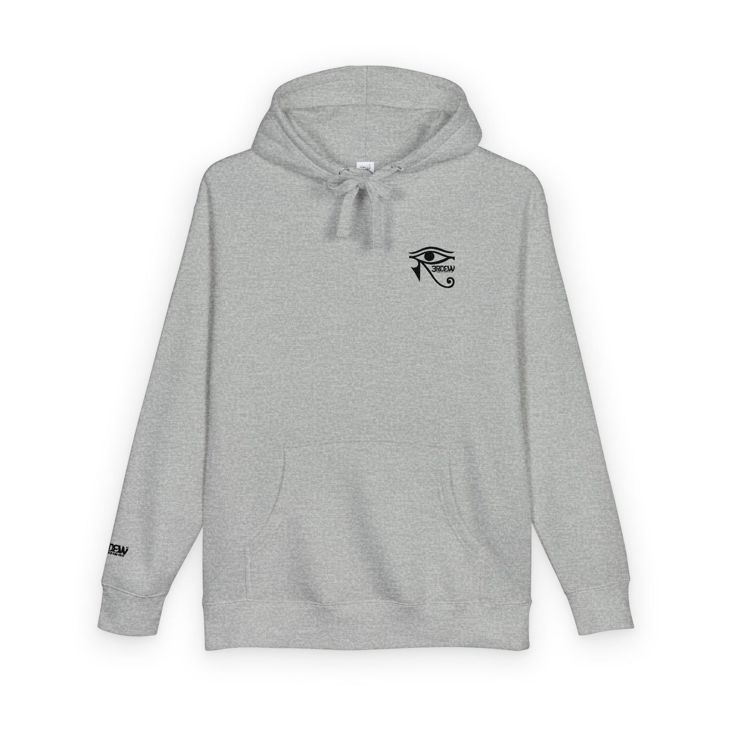 3RDEW² Vision Hoodie | Unisex Fleece | Third Eye Minimalist Design | Conscious Comfort for Every Day & Divine Moments