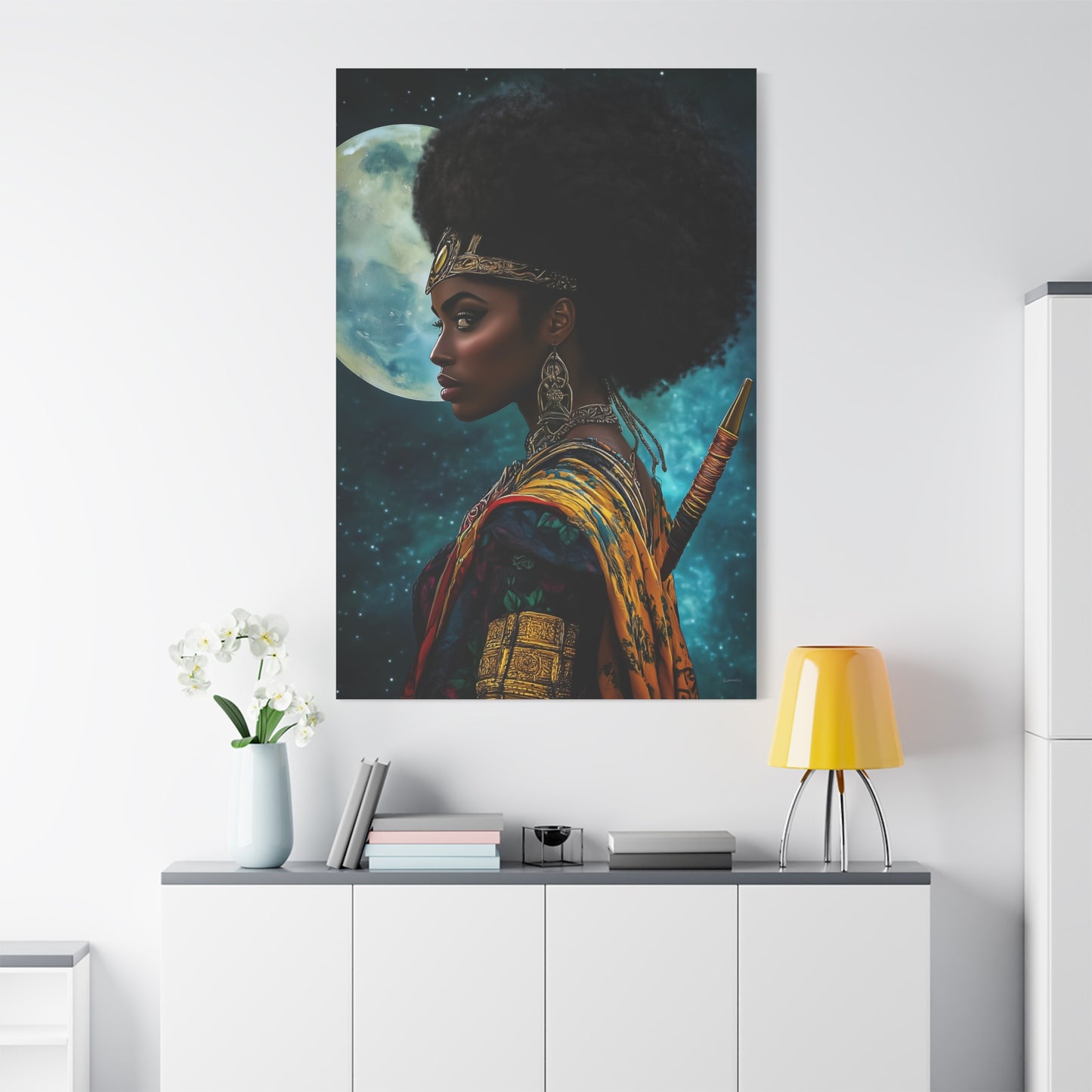 ThurmanatorX Art | Ciphered Soul | Aphrodisiart | Matte Canvas Print