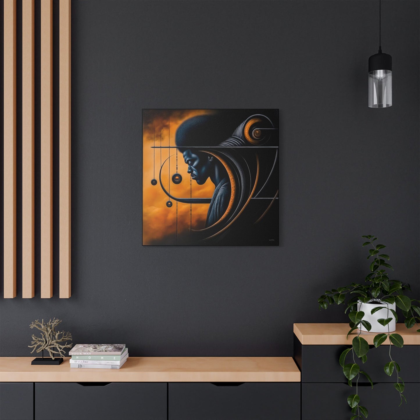 ThurmanatorX Art | Nyxroot | AphrodisiDark | Satin Canvas Art Print