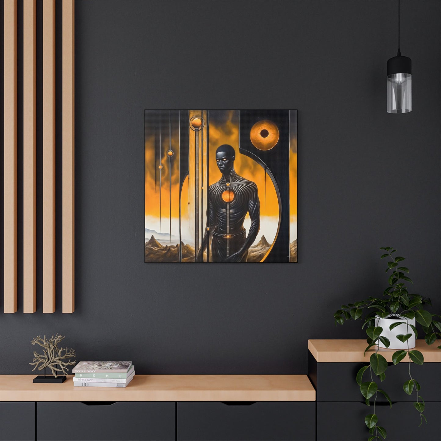 ThurmanatorX Art | Korah’s Loop | AphrodisiDark | Satin Canvas Art Print