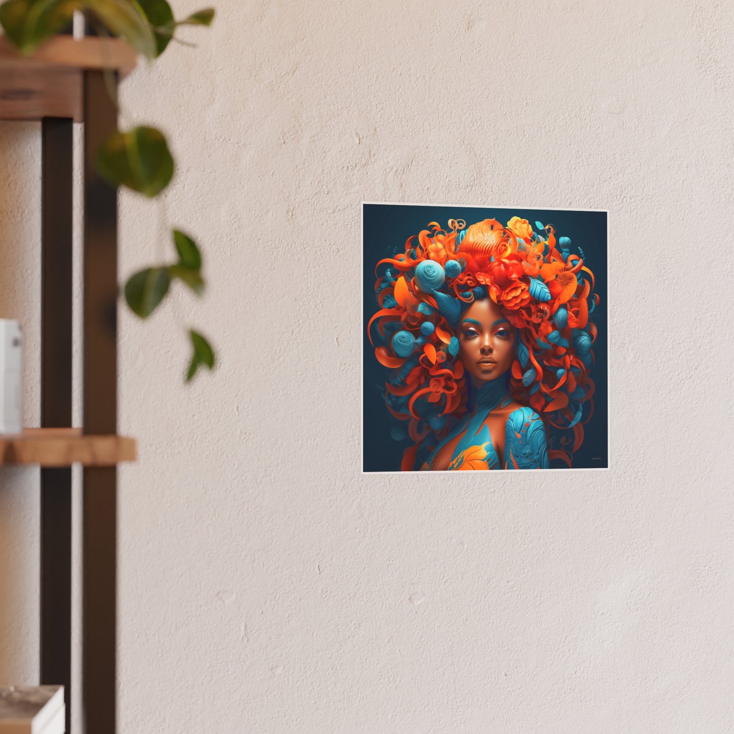 ThurmanatorX Art | Halo of Bloom | Aphrochrysalis | Satin Wall Art Print