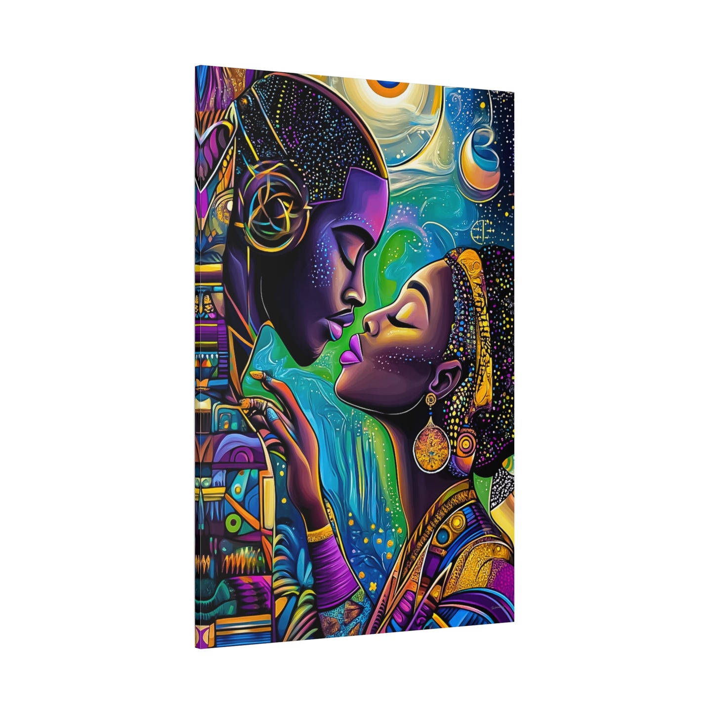 ThurmanatorX Art | Moonlight Mindscape | Aphrochrysalis | Matte Canvas, Stretched, 1.25"
