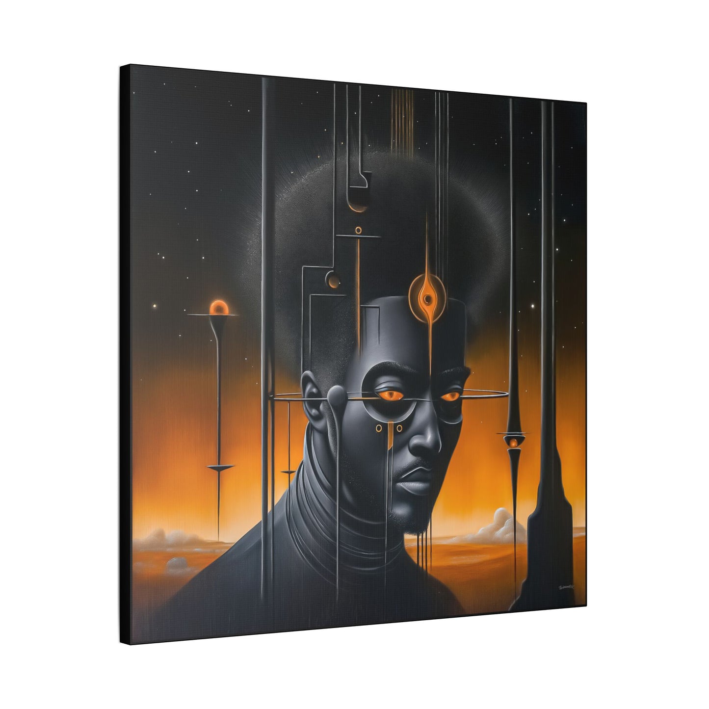 ThurmanatorX Art | Zyrenna | AphrodisiDark | Satin Canvas Art Print