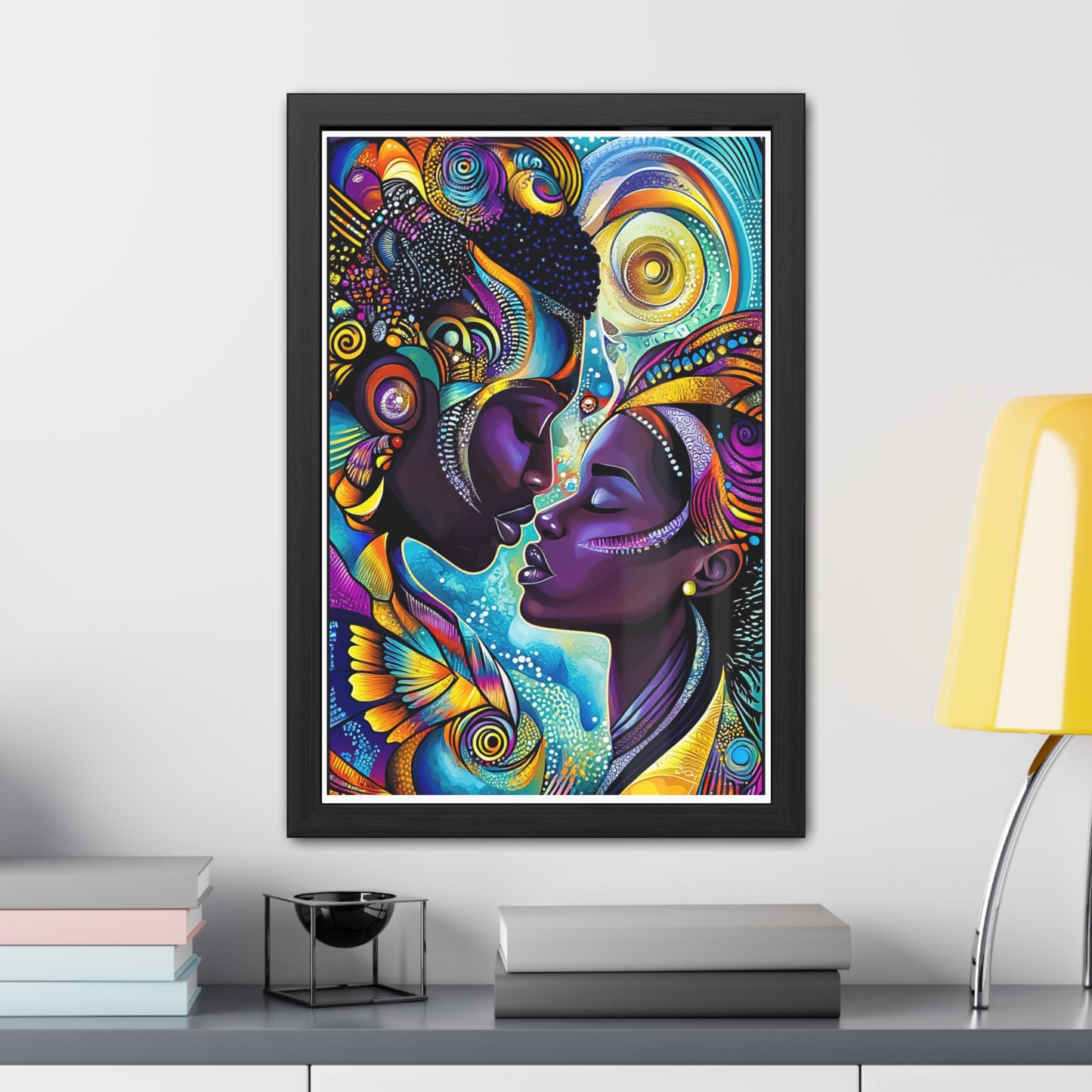 ThurmanatorX Art | Stargazer’s Embrace | Aphrochrysalis | Framed Poster Print