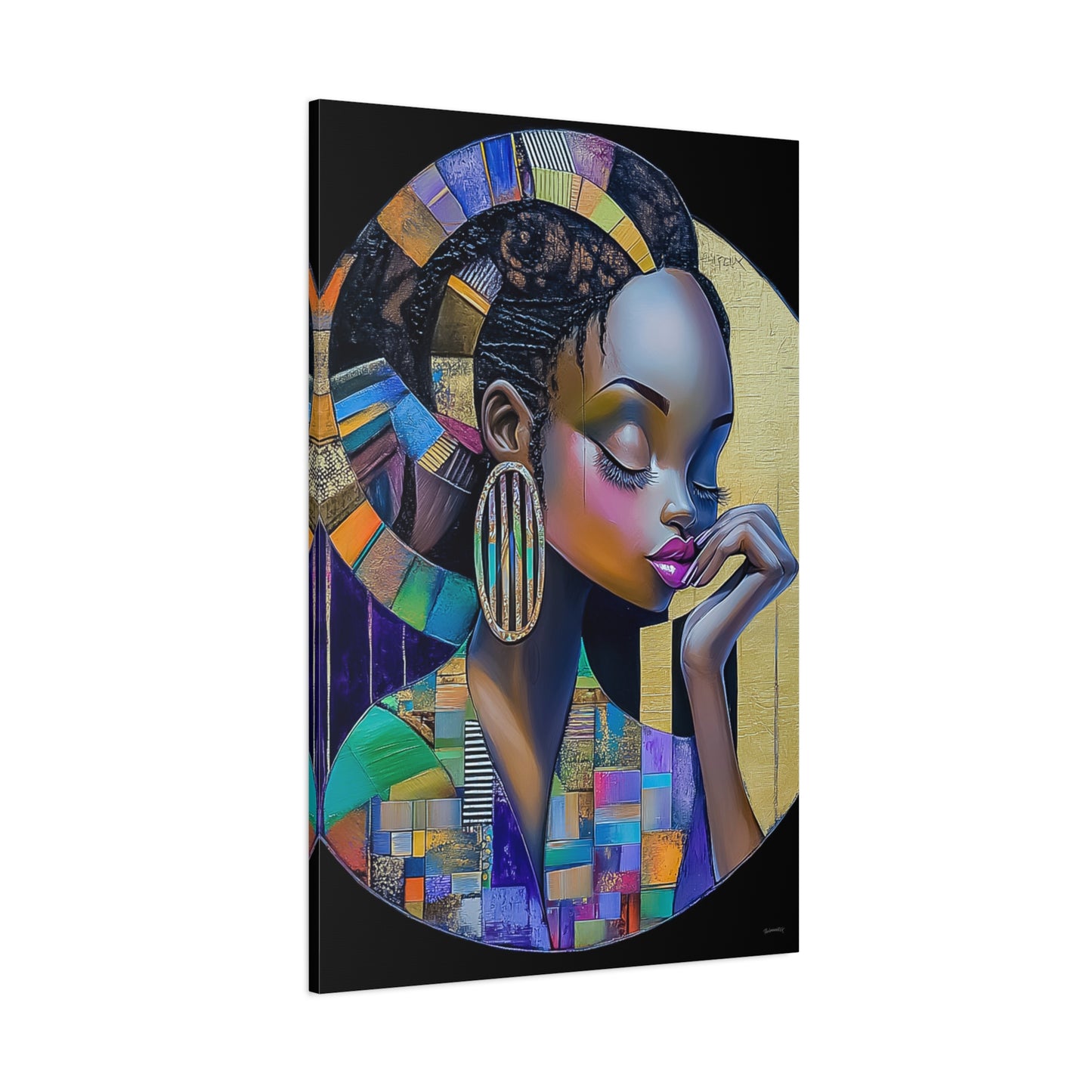 ThurmanatorX Art | Spirit Bloom | Aphrochrysalis | Matte Canvas, Stretched, 1.25"