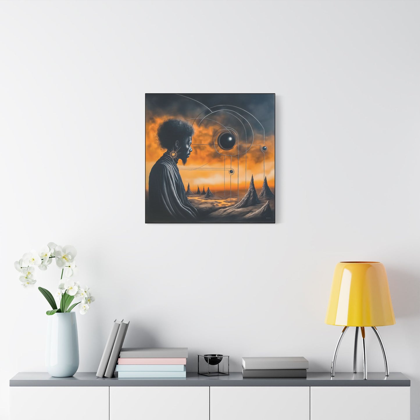 ThurmanatorX Art | Lumahex | AphrodisiDark | Satin Canvas Art Print