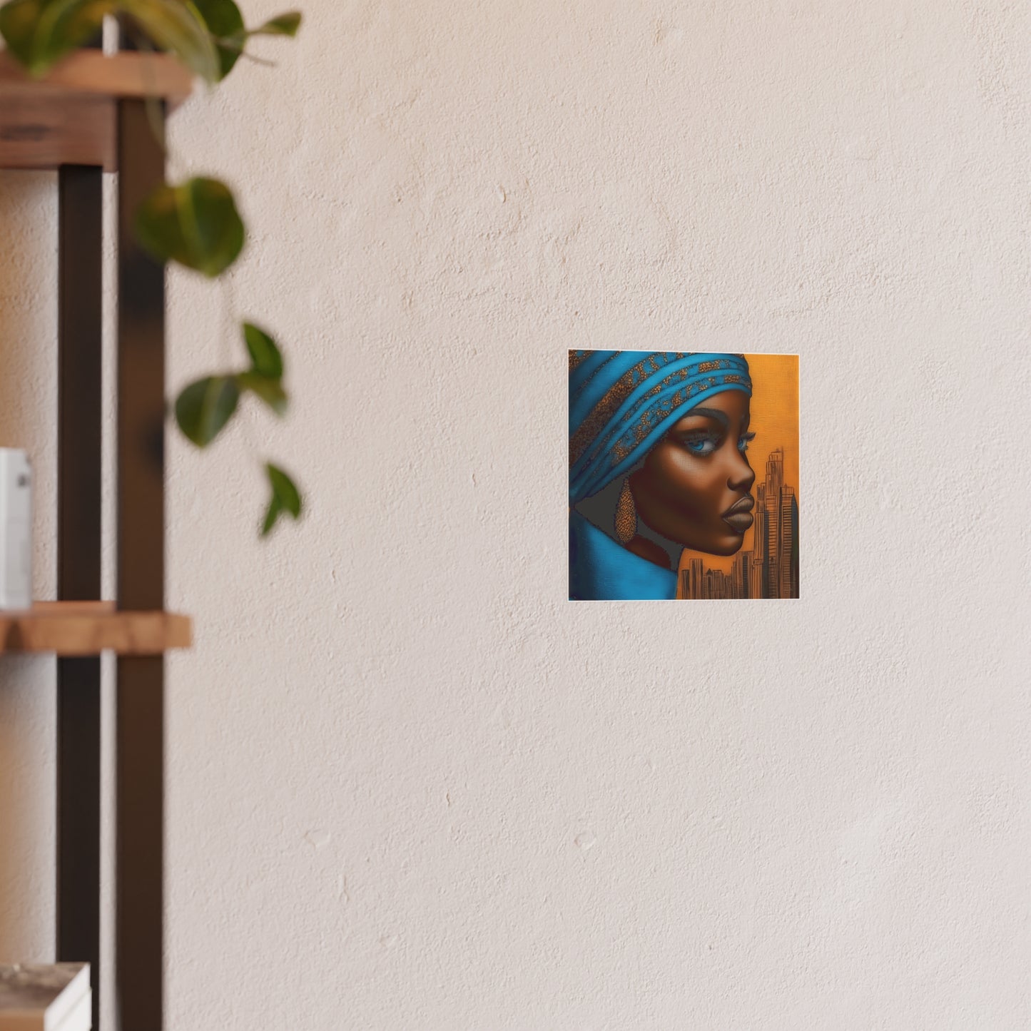 ThurmanatorX Art | Nyla, Guardian of the Highrise | Aphrochrysalis | Satin Wall Art Print