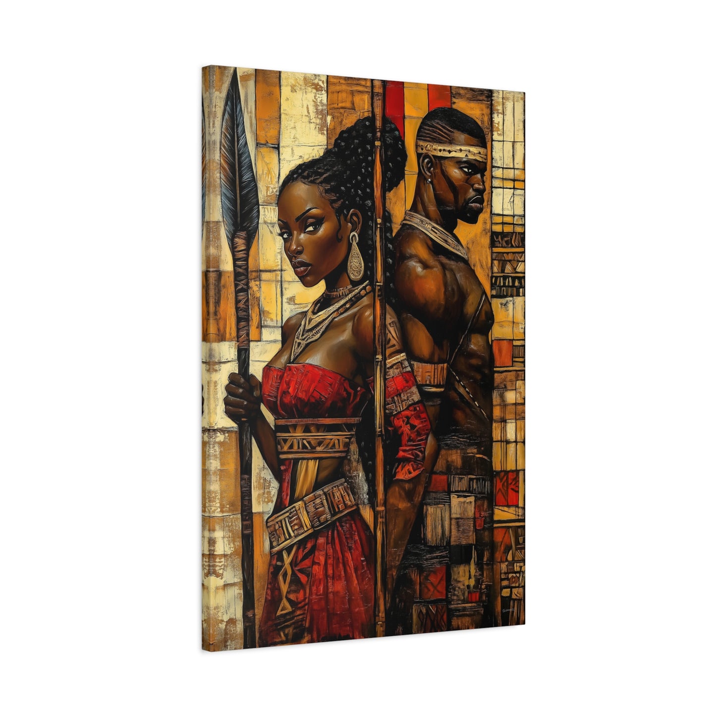 ThurmanatorX Art | Sacred Chaos | Aphrodisiart | Matte Canvas Print