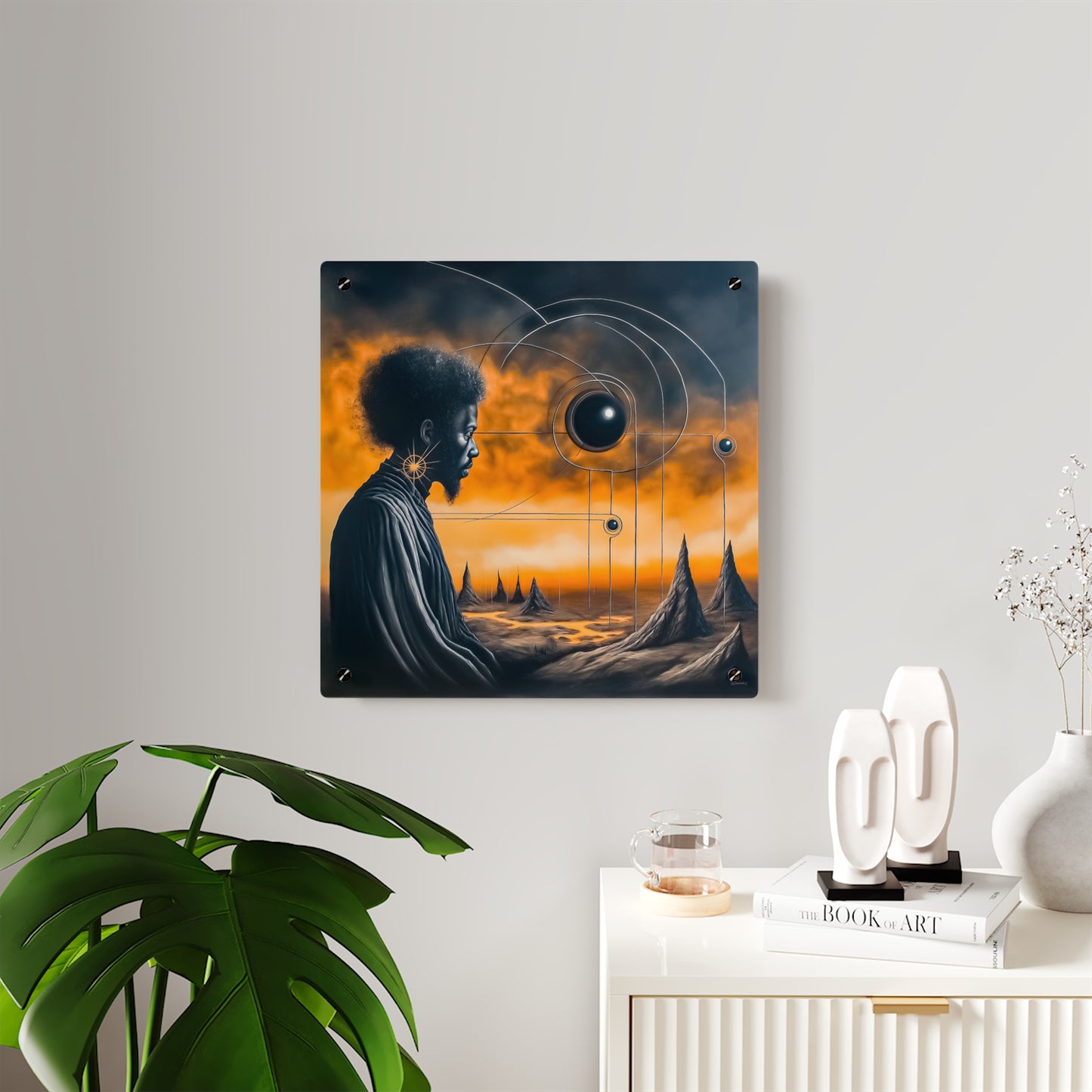 ThurmanatorX Art | Lumahex | AphrodisiDark | Acrylic Art Panel
