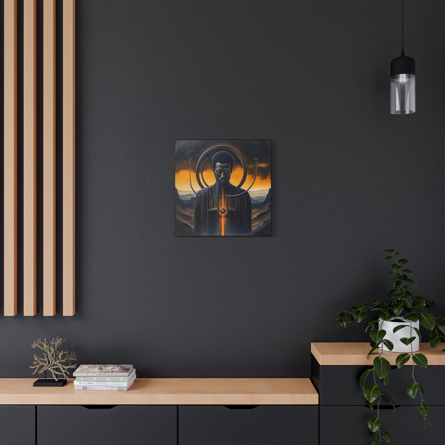 ThurmanatorX Art | Orbichant | AphrodisiDark | Satin Canvas Art Print