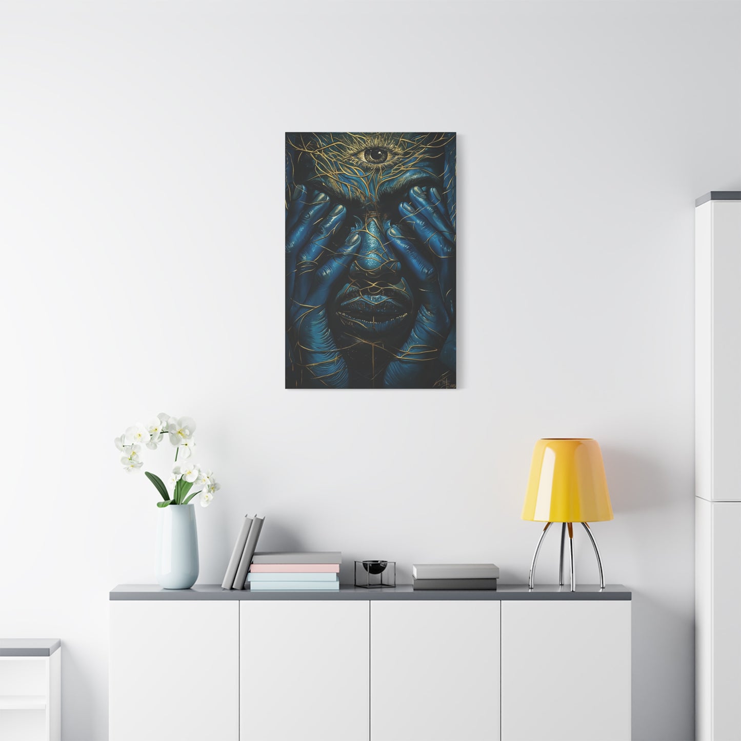 ThurmanatorX Art | Between the Veils | Aphrodisiart | Matte Canvas Print