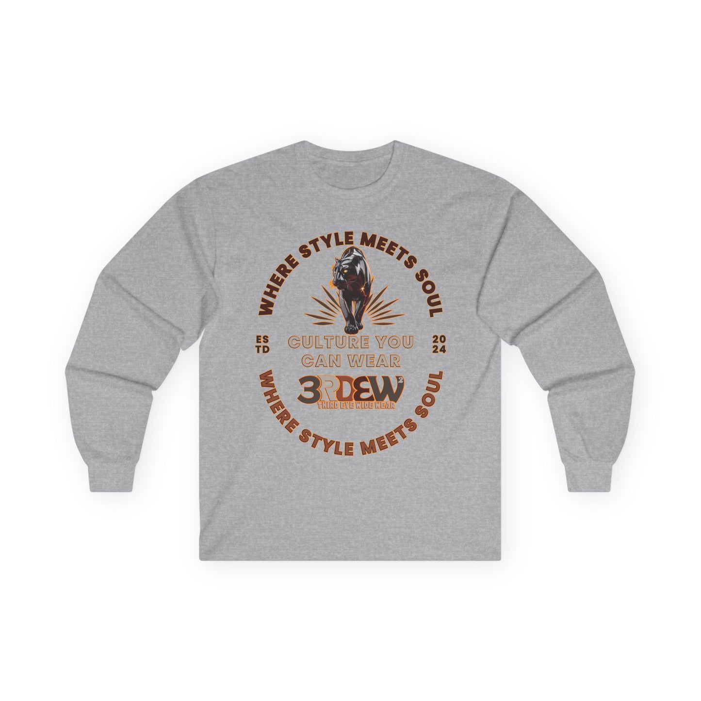 3RDEW² | Where Style Meets Soul | Third Eye Wide Wear | Unisex Ultra Cotton Long Sleeve Tee