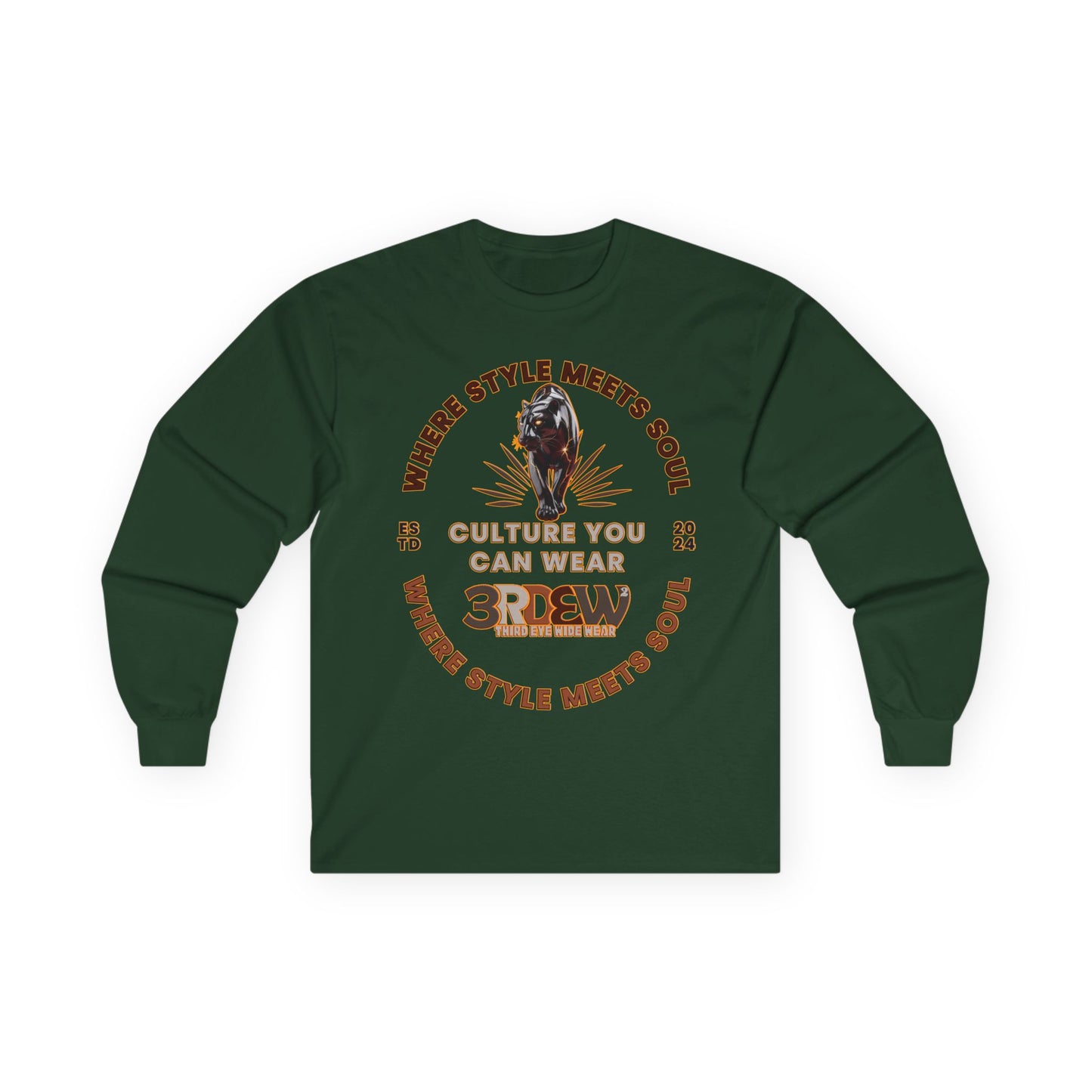 3RDEW² | Where Style Meets Soul | Third Eye Wide Wear | Unisex Ultra Cotton Long Sleeve Tee