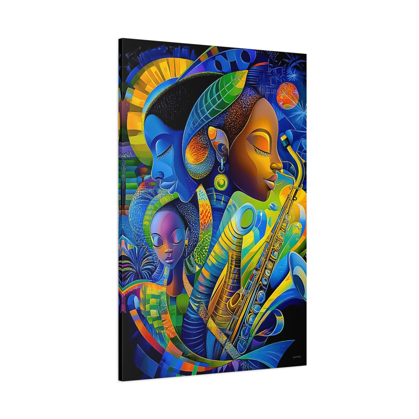 ThurmanatorX Art | Beyond Her Orbit | Aphrochrysalis | Matte Canvas, Stretched, 1.25"