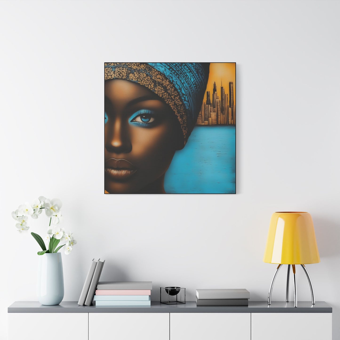 ThurmanatorX Art | Skywatcher Amara | Aphrochrysalis | Satin Canvas Art Print