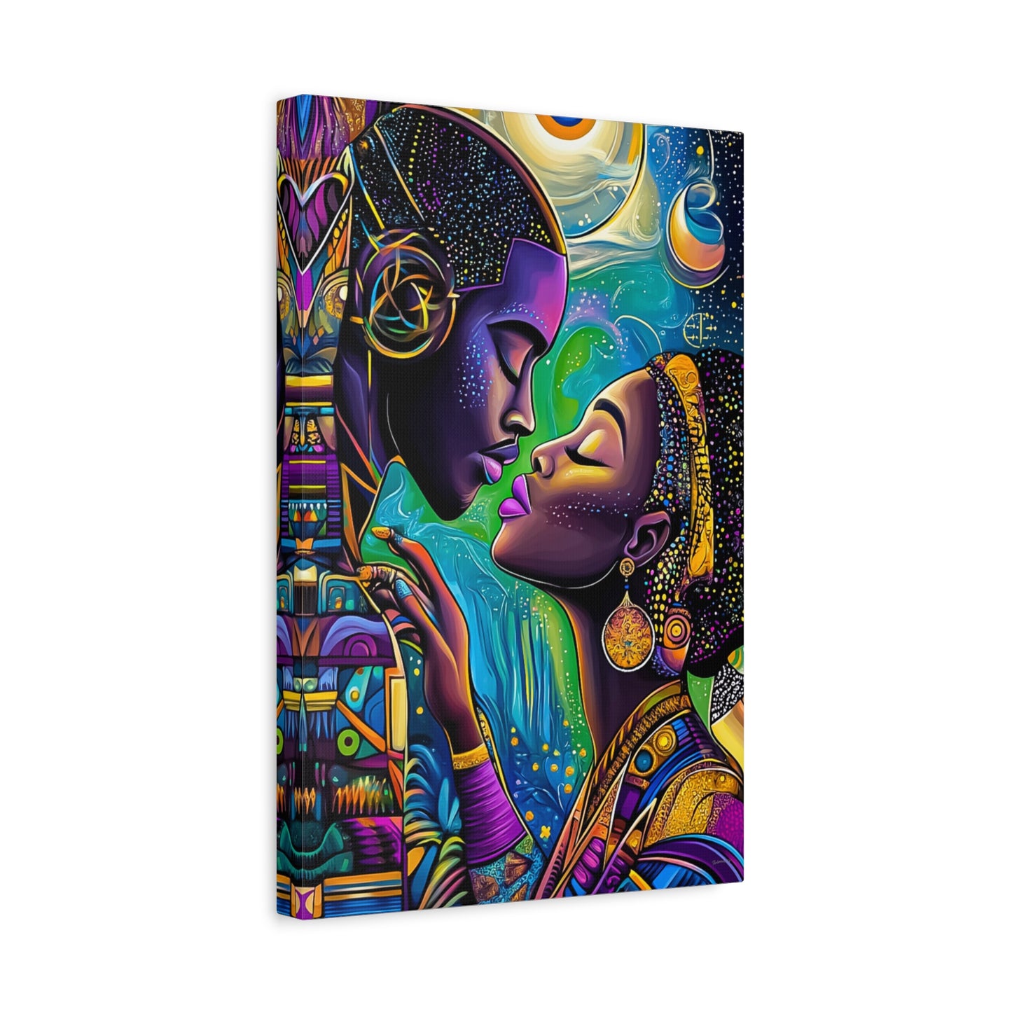 ThurmanatorX Art | Moonlight Mindscape | Aphrochrysalis | Matte Canvas, Stretched, 1.25"