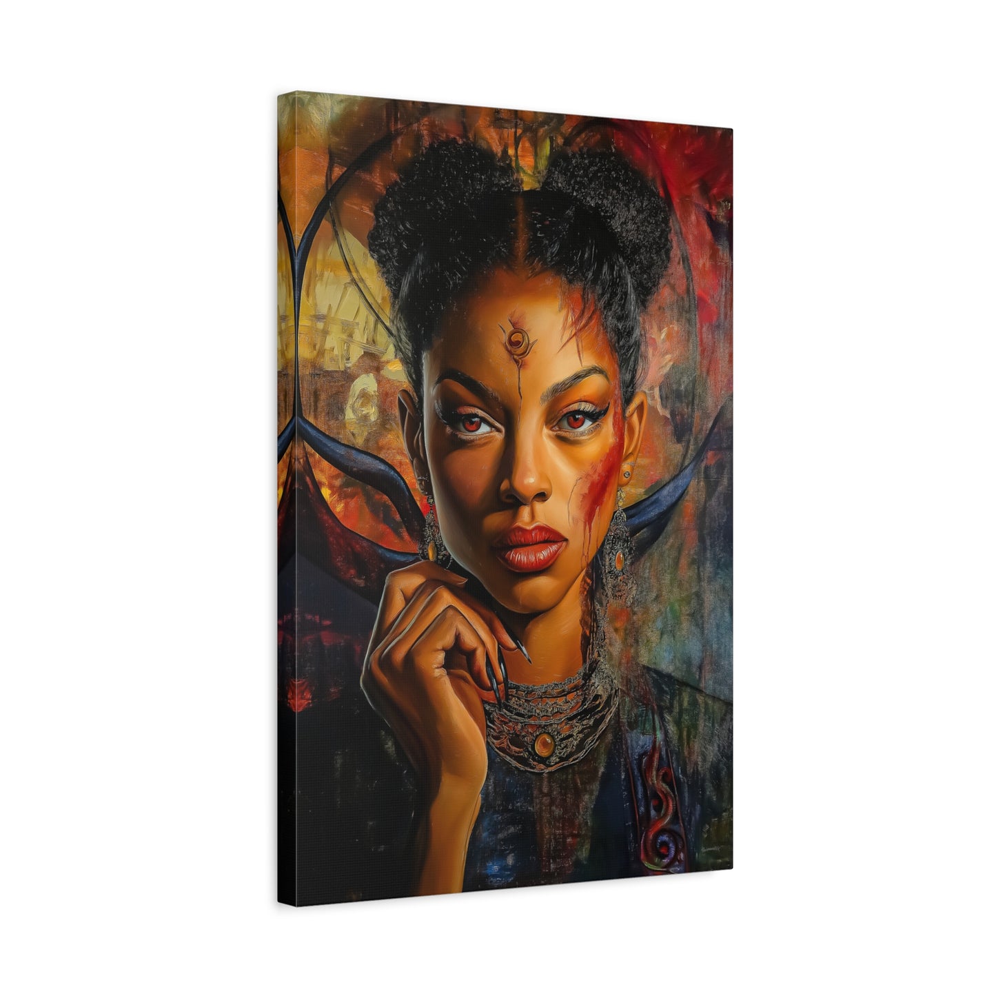 ThurmanatorX Art | Shattered Perspectives | Aphrodisiart | Matte Canvas Print