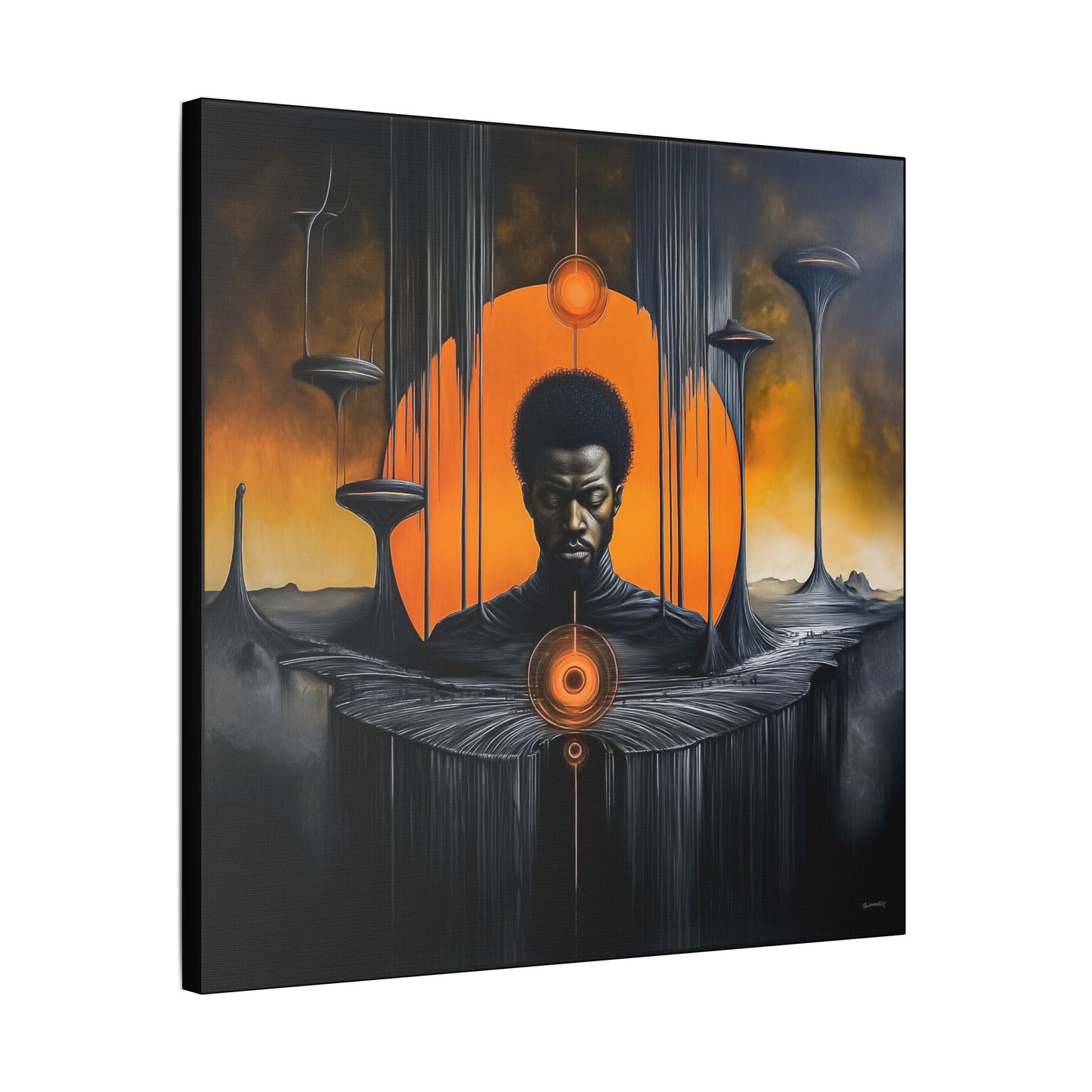 ThurmanatorX Art | Thornmind | AphrodisiDark | Satin Canvas Art Print