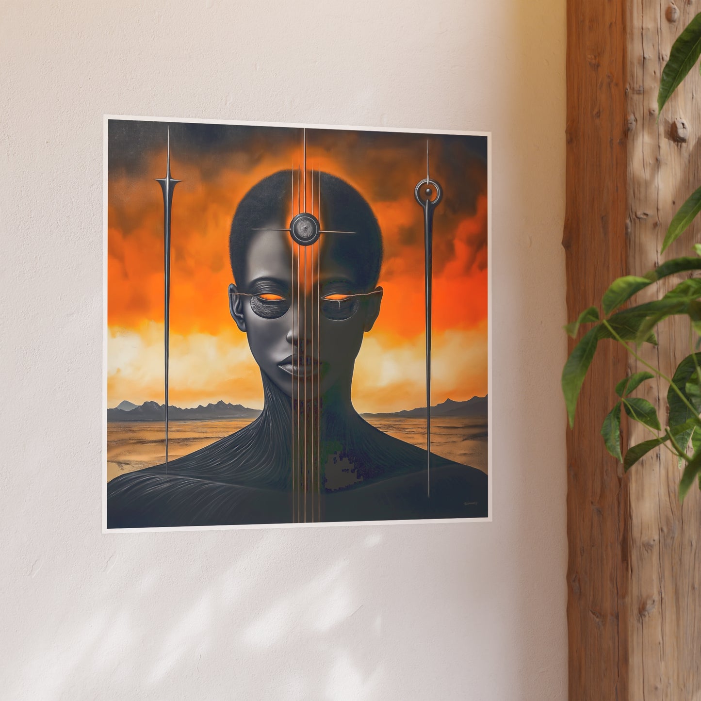 ThurmanatorX Art | Vanta Whisper | AphrodisiDark | Satin Wall Art Prints