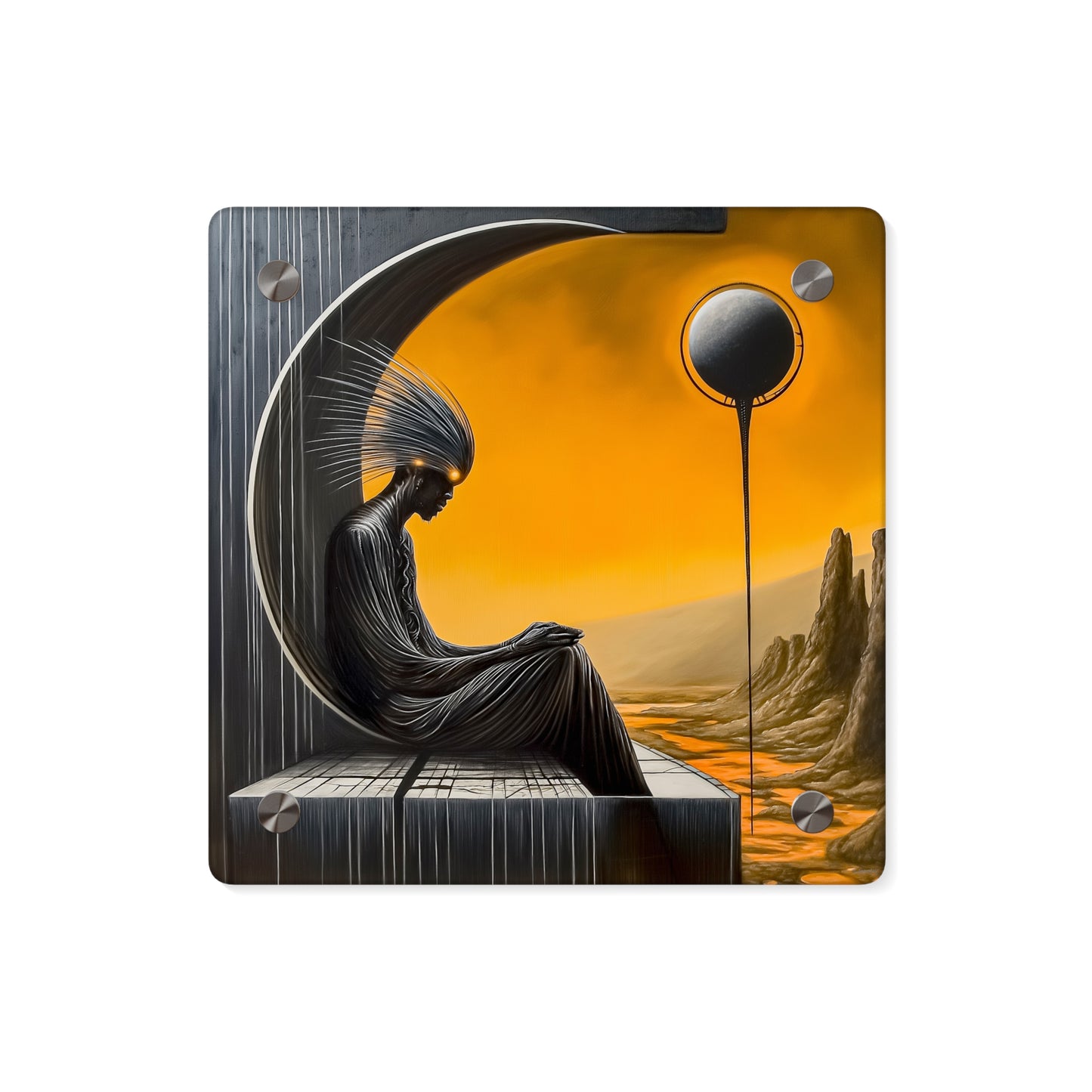ThurmanatorX Art | Nullshroud | AphrodisiDark | Acrylic Art Panel