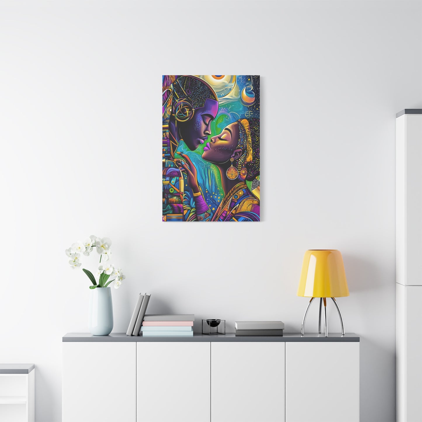 ThurmanatorX Art | Moonlight Mindscape | Aphrochrysalis | Matte Canvas, Stretched, 1.25"